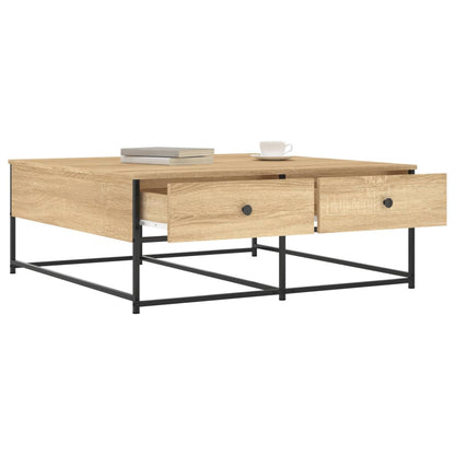 Konferenční Stolek Dub Sonoma 100 X 99 X 40 Cm Kompozitní Dřevo