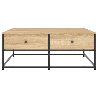 Konferenční Stolek Dub Sonoma 100 X 99 X 40 Cm Kompozitní Dřevo