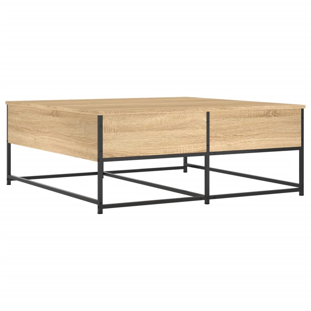 Konferenční Stolek Dub Sonoma 100 X 99 X 40 Cm Kompozitní Dřevo