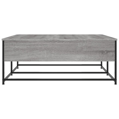 Konferenční Stolek Šedý Sonoma 100X99X40 Cm Kompozitní Dřevo