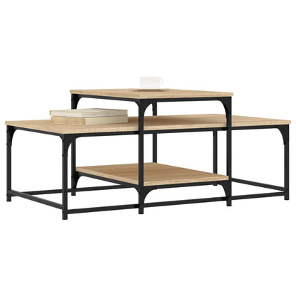 Konferenční Stolek 102 X 60 X 45 Cm Kompozitní Dřevo