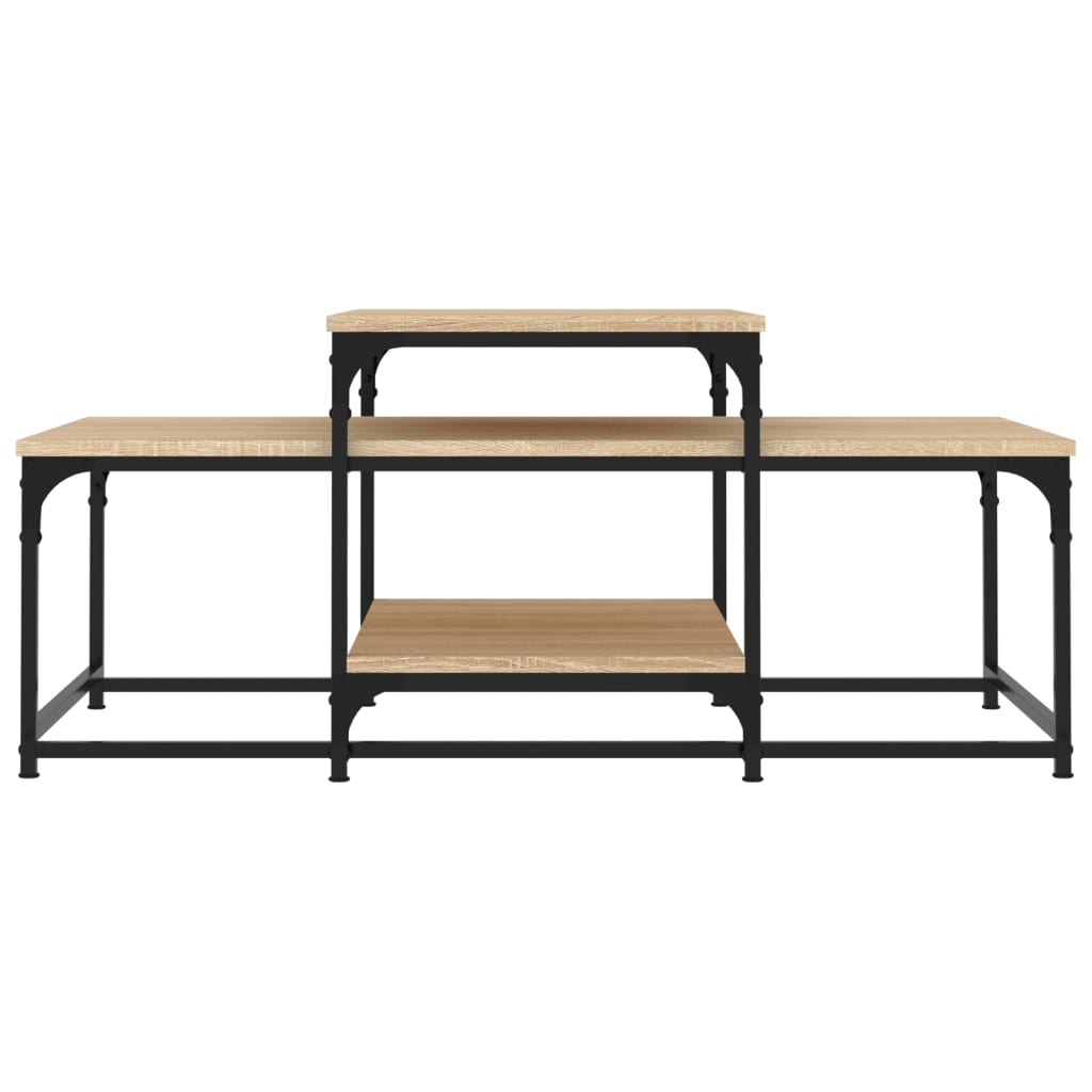 Konferenční Stolek 102 X 60 X 45 Cm Kompozitní Dřevo