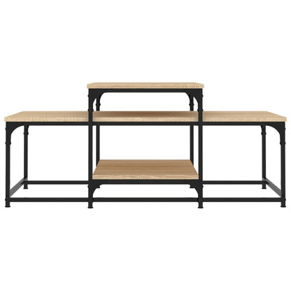 Konferenční Stolek 102 X 60 X 45 Cm Kompozitní Dřevo