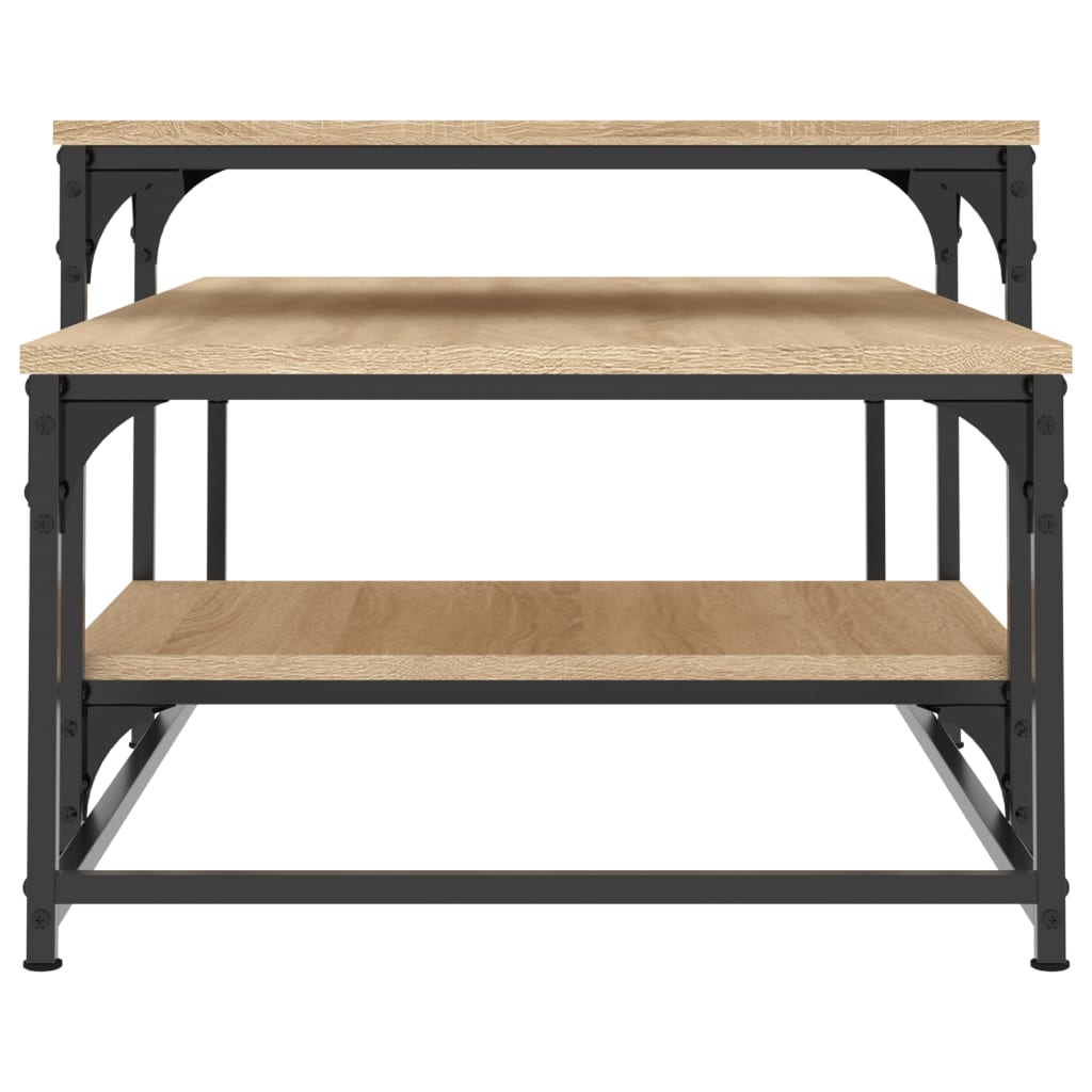Konferenční Stolek 102 X 60 X 45 Cm Kompozitní Dřevo