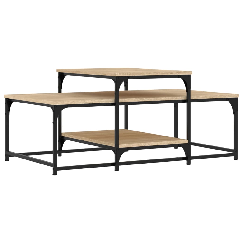 Konferenční Stolek 102 X 60 X 45 Cm Kompozitní Dřevo