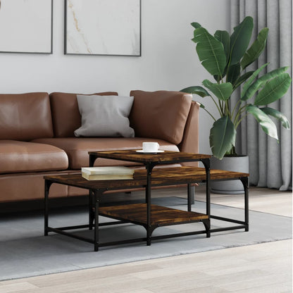 Konferenční Stolek 102 X 60 X 45 Cm Kompozitní Dřevo
