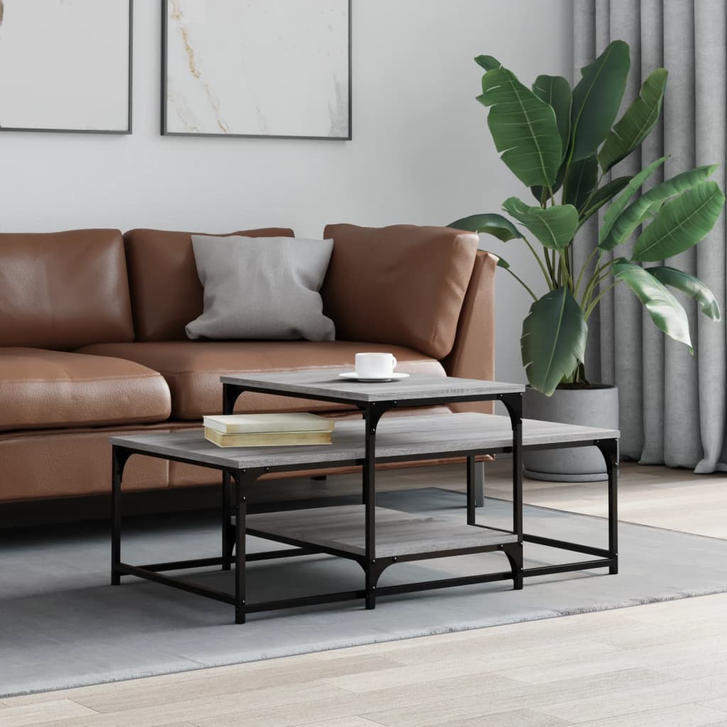 Konferenční Stolek 102 X 60 X 45 Cm Kompozitní Dřevo