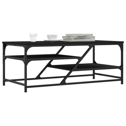 Konferenční Stolek Černý 100 X 49 X 40 Cm Kompozitní Dřevo