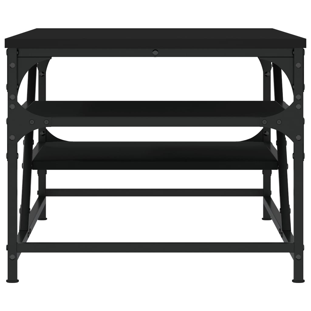 Konferenční Stolek Černý 100 X 49 X 40 Cm Kompozitní Dřevo