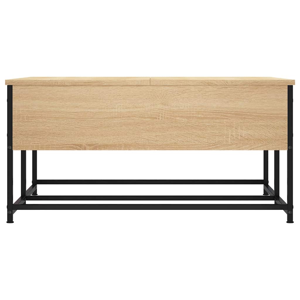 Konferenční Stolek Dub Sonoma 80 X 80 X 40 Cm Kompozitní Dřevo