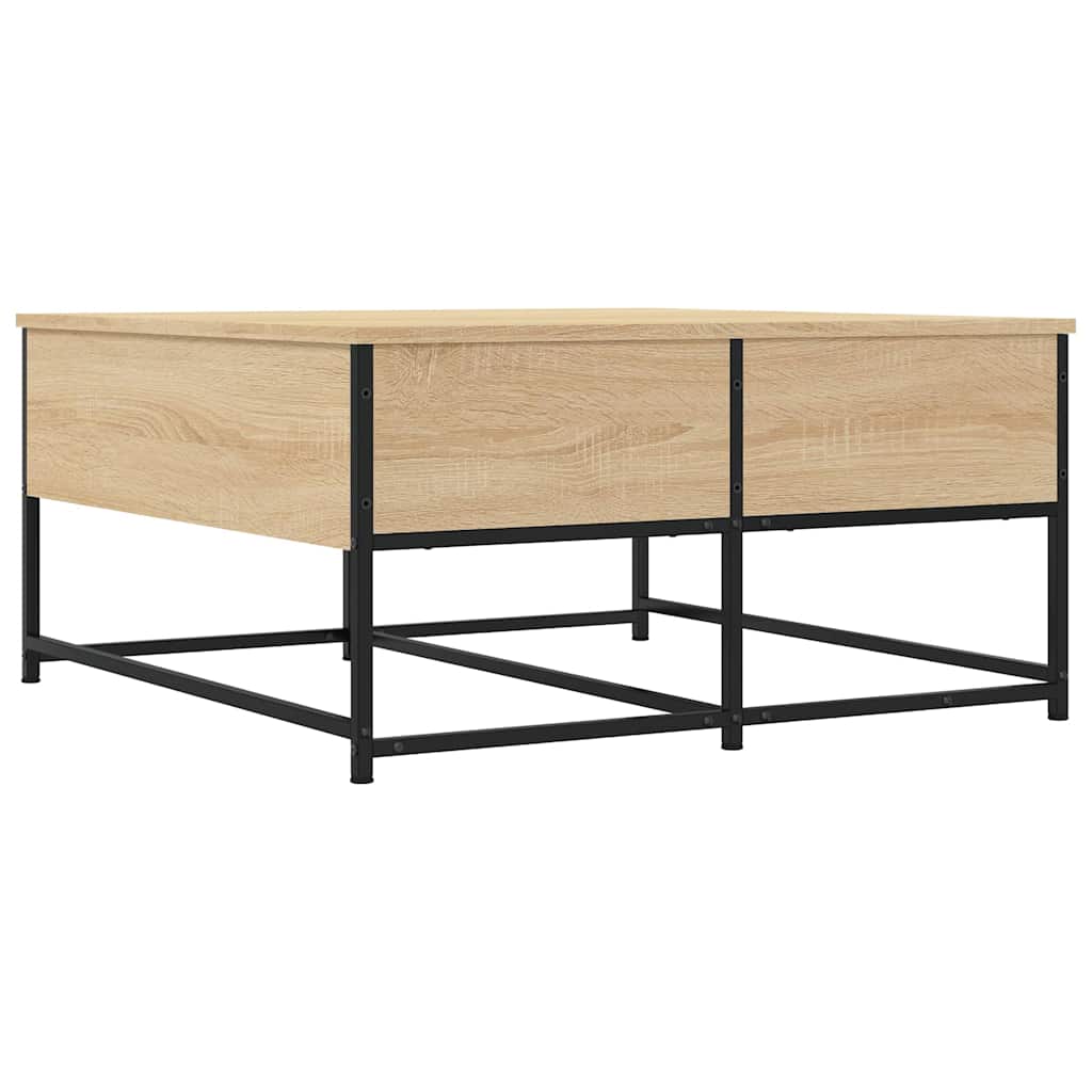 Konferenční Stolek Dub Sonoma 80 X 80 X 40 Cm Kompozitní Dřevo