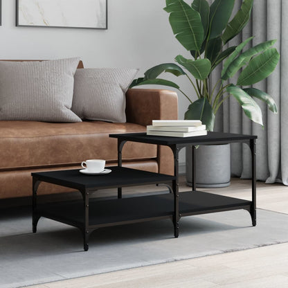 Konferenční Stolek Černý 100 X 50,5 X 45 Cm Kompozitní Dřevo