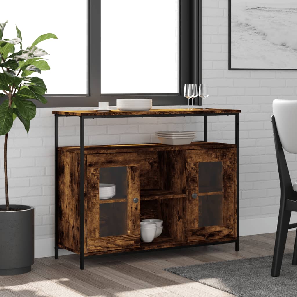 Příborník 100 X 35 X 80 Cm Kompozitní Dřevo