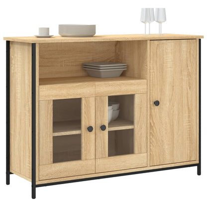 Příborník Dub Sonoma 100 X 35 X 75 Cm Kompozitní Dřevo