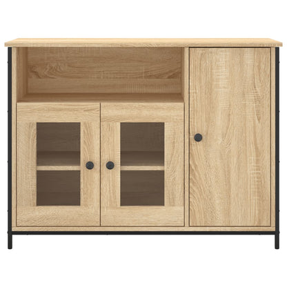 Příborník Dub Sonoma 100 X 35 X 75 Cm Kompozitní Dřevo