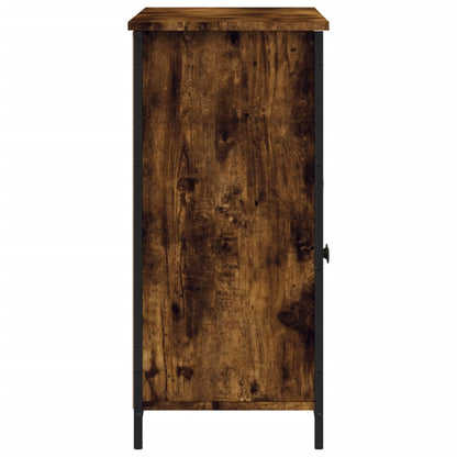 Příborník Kouřový Dub 100 X 35 X 75 Cm Kompozitní Dřevo
