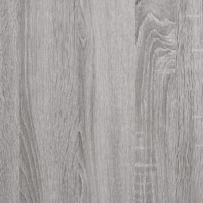 Příborník Šedý Sonoma 100 X 35 X 70 Cm Kompozitní Dřevo