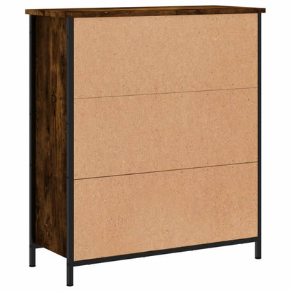 Příborník Kouřový Dub 70 X 30 X 80 Cm Kompozitní Dřevo