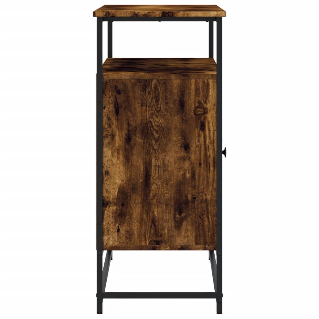 Příborník Kouřový Dub 100 X 35 X 80 Cm Kompozitní Dřevo