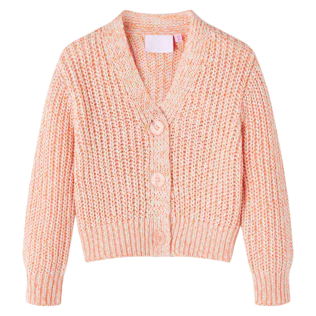 Dětský Pletený Cardigan Mix Růžové 128