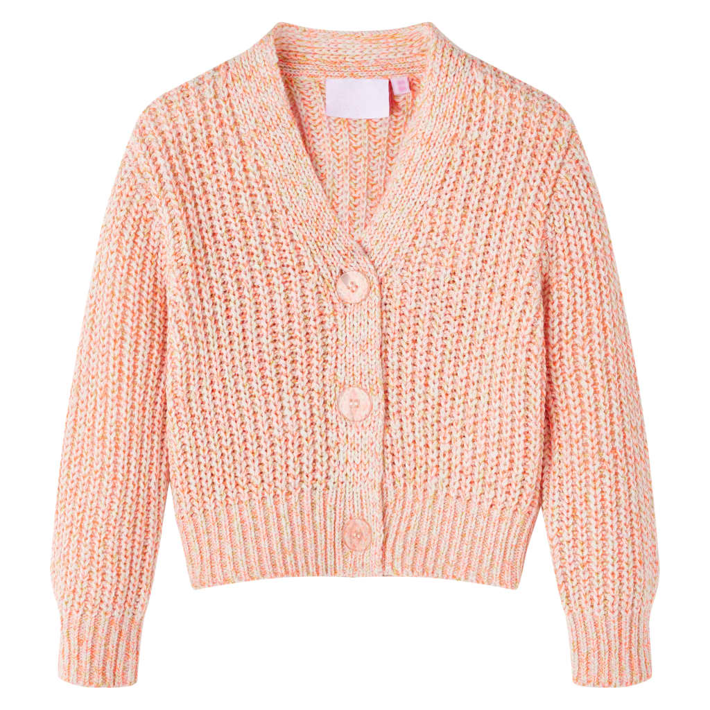 Dětský Pletený Cardigan Mix Růžové 128