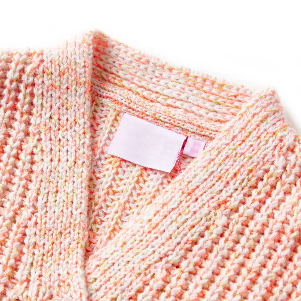 Dětský Pletený Cardigan Mix Růžové 128