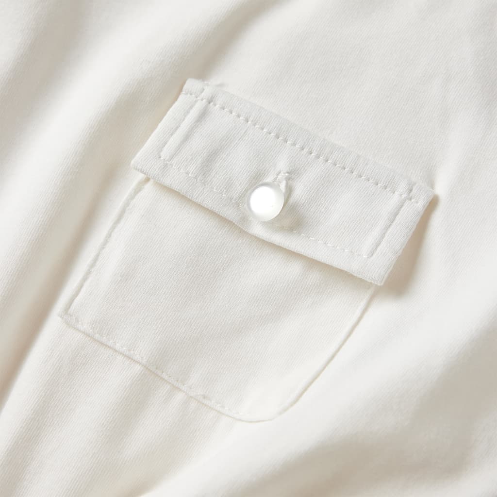 Dětské Šaty S Krátkým Rukávem Ecru 92