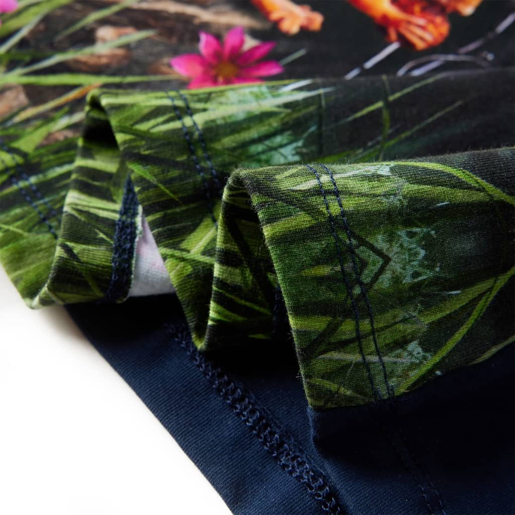 Dětské Šaty S Dlouhým Rukávem Námořnicky Modré 92