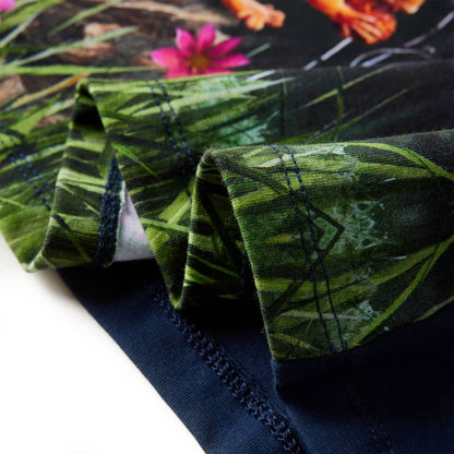 Dětské Šaty S Dlouhým Rukávem Námořnicky Modré 92