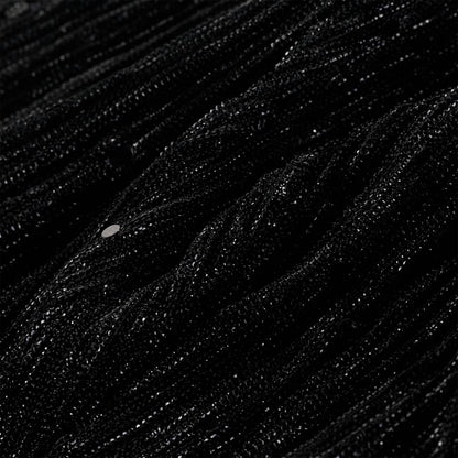 Dětské Šaty S Dlouhým Rukávem Černé 128