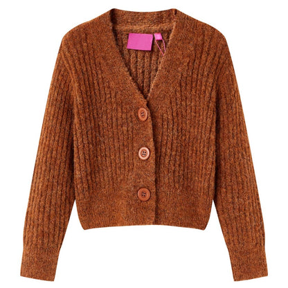Dětský Pletený Cardigan Námořnicky Modrý 140