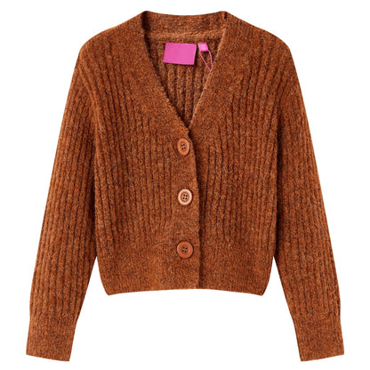 Dětský Pletený Cardigan Námořnicky Modrý 140