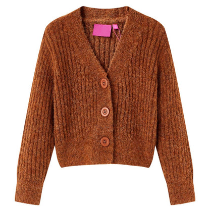 Dětský Pletený Cardigan Námořnicky Modrý 140
