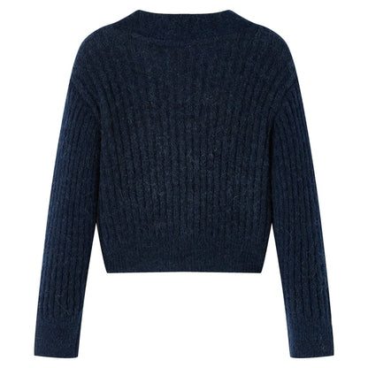 Dětský Pletený Cardigan Námořnicky Modrý 140