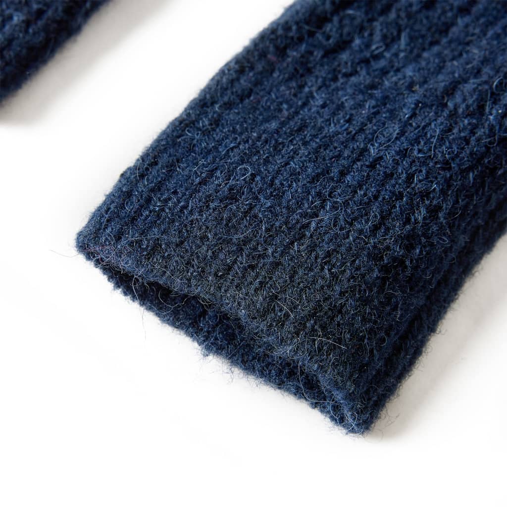 Dětský Pletený Cardigan Námořnicky Modrý 140