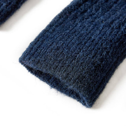 Dětský Pletený Cardigan Námořnicky Modrý 140