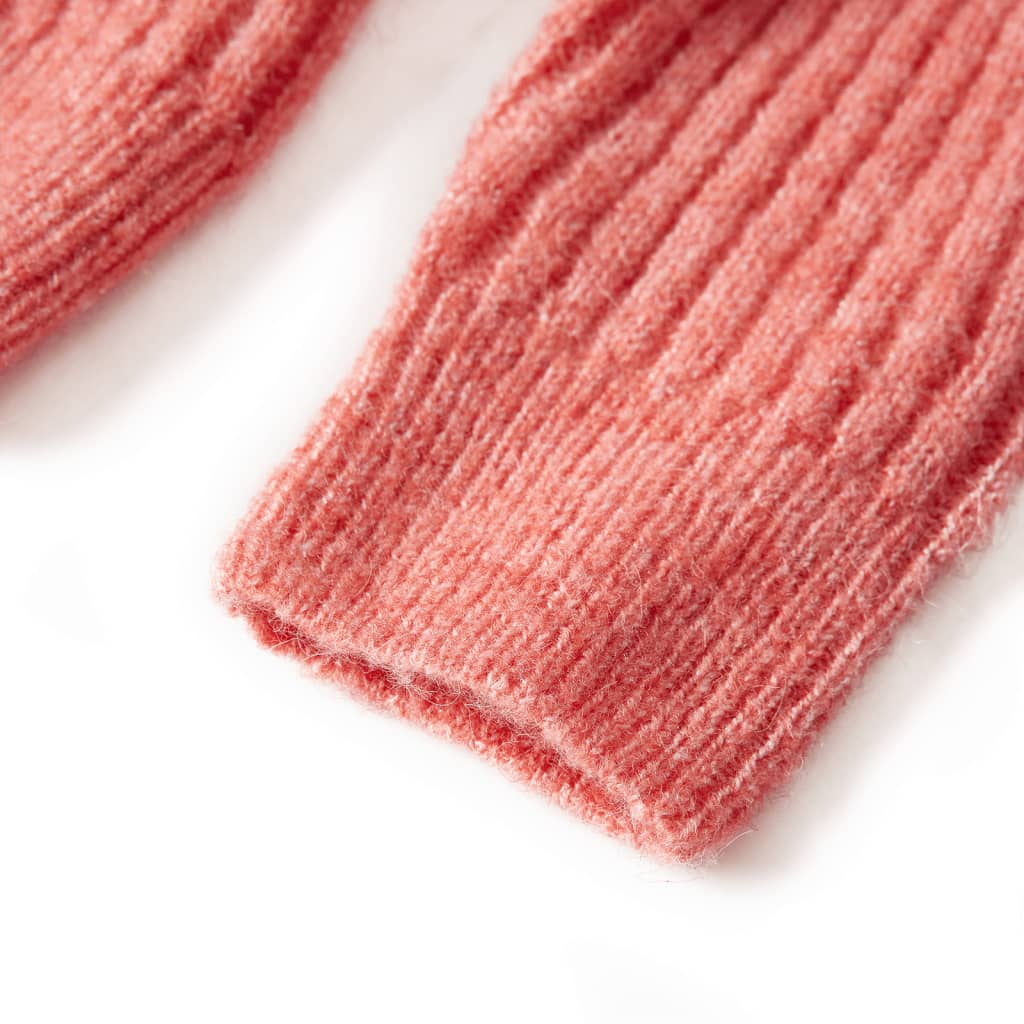 Dětský Pletený Cardigan Středně Růžový 104