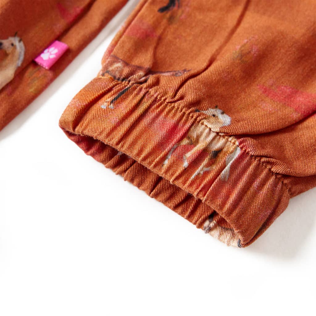 Dětské Šaty Koňakové 104