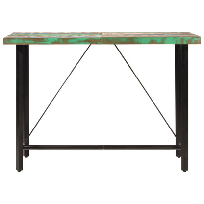 Barový Stůl 150 X 70 X 107 Cm Masivní Recyklované Dřevo