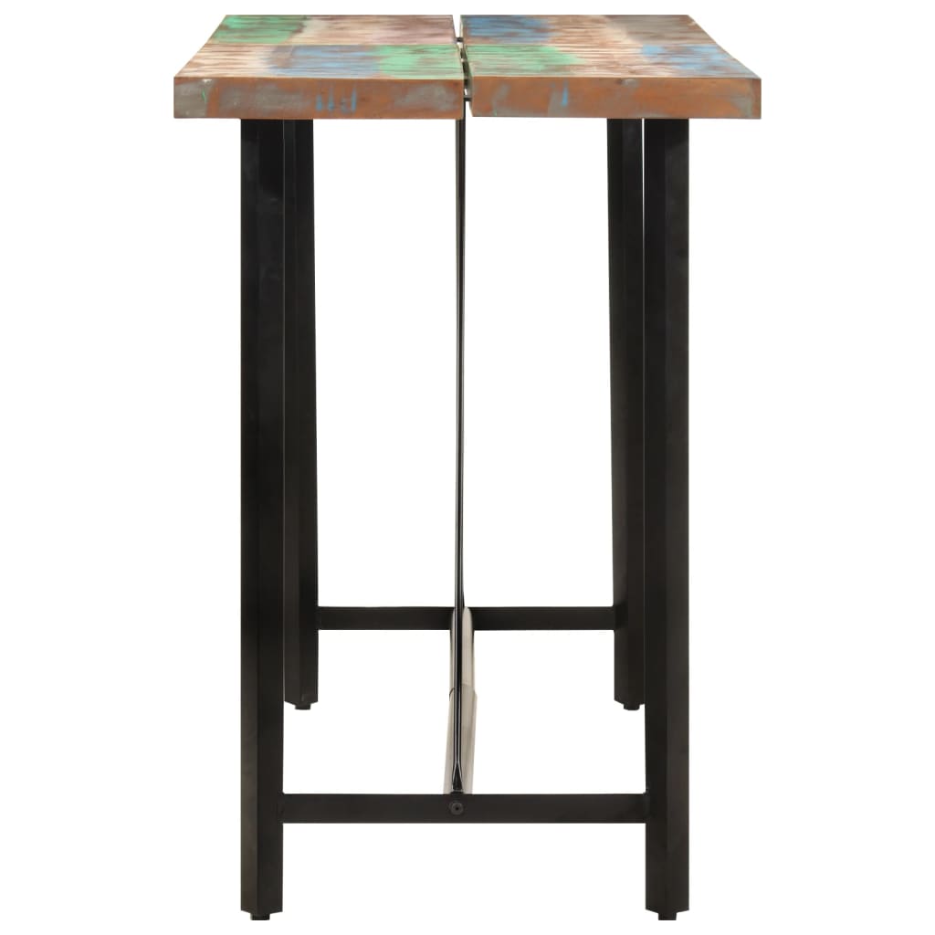 Barový Stůl 150 X 70 X 107 Cm Masivní Recyklované Dřevo