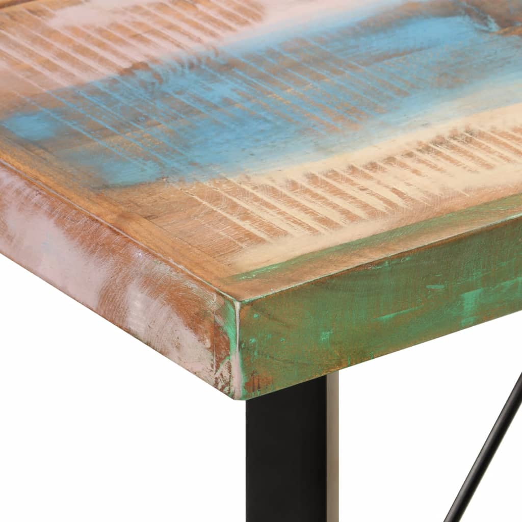 Barový Stůl 150 X 70 X 107 Cm Masivní Recyklované Dřevo