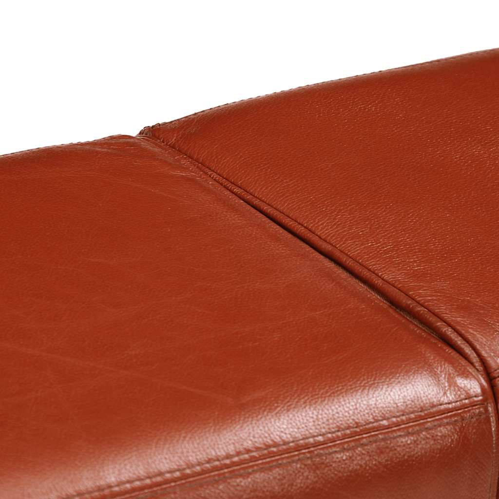 Lavice Gymnastický Kůň Hnědá 160 Cm Pravá Kůže