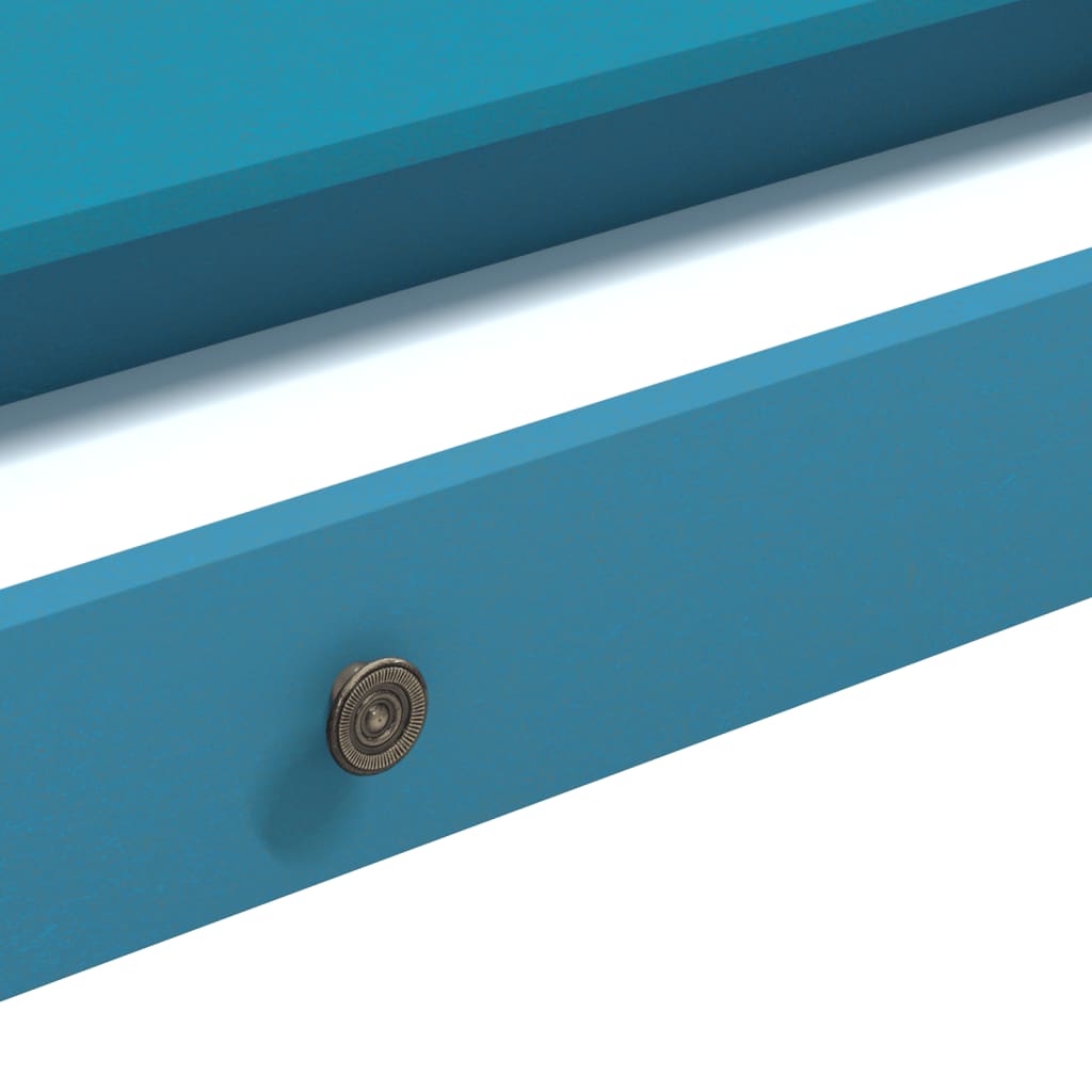 Počítačový Stůl Se Zásuvkou Starožitný Zelený 90 X 50 X 76,5 Cm