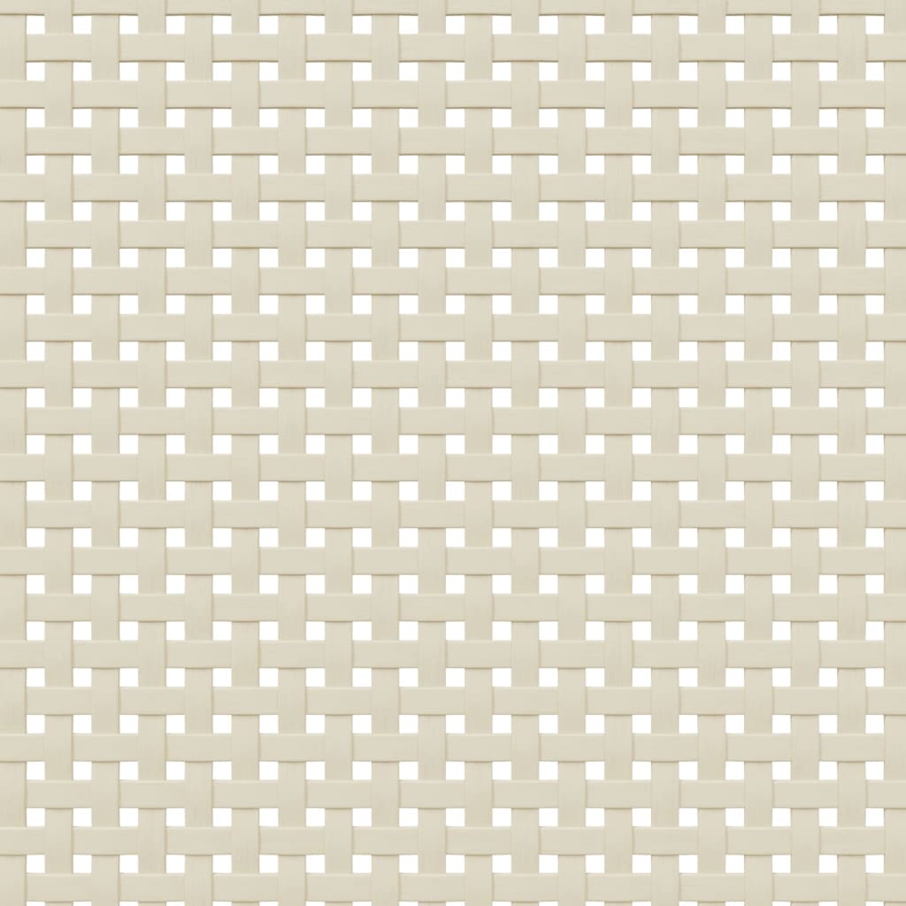 Příborník Senja Ratanový Vzhled Černý 112 X 40 X 80 Cm Borovice