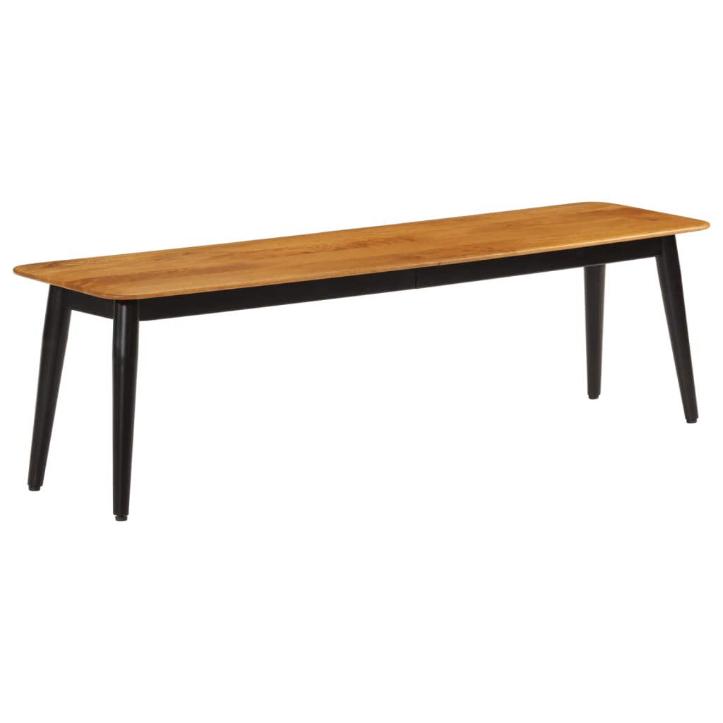 Lavice 160 X 40 X 45 Cm Masivní Mangovníkové Dřevo