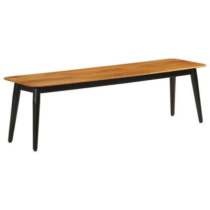 Lavice 160 X 40 X 45 Cm Masivní Mangovníkové Dřevo