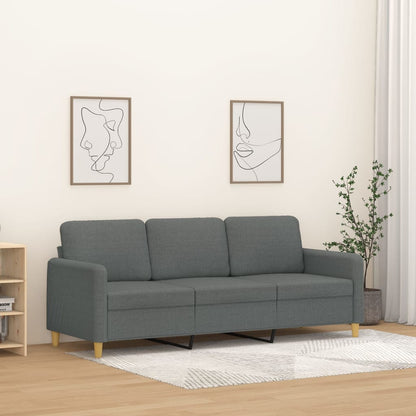 Křeslo Světle Šedé Textil