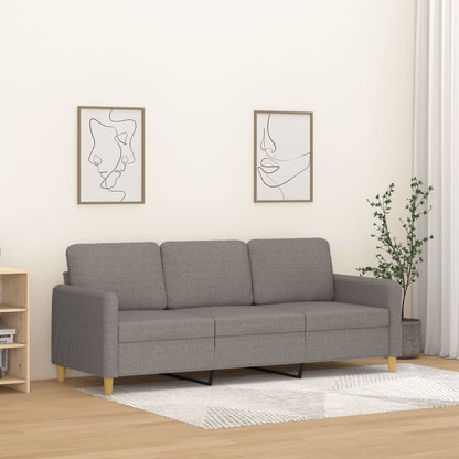 Křeslo Světle Šedé Textil