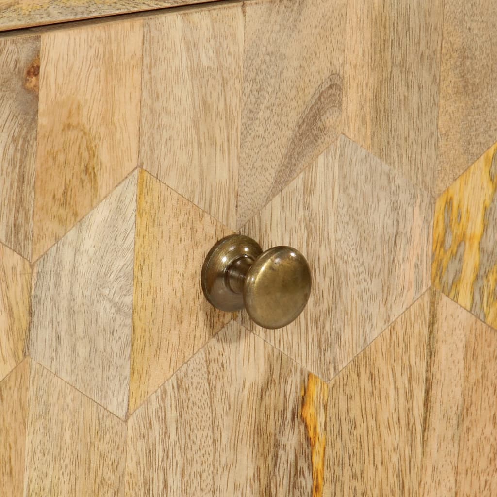 Komoda 70 X 35 X Masivní Mangovníkové Dřevo