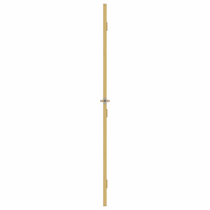 Interiérové Dveře Úzké Zlaté 93X201,5 Cm Tvrzené Sklo A Hliník
